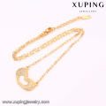 41527-Fine Jewelry China 18 Karat Gold Herz Collier Diamant